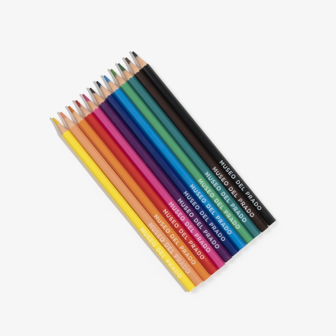 Caja de doce lápices de colores - Tienda Prado