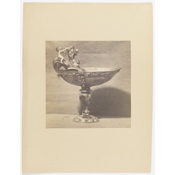 "Boat-shaped agate cup with Cupid on a dragon" Mousepad 