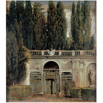 "The Medici Gardens in Rome" Poster