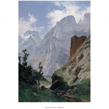 "The Mancorbo Pass in Picos de Europa" print