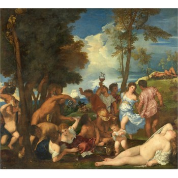 "The Bacchanal of the Andrians" Poster 