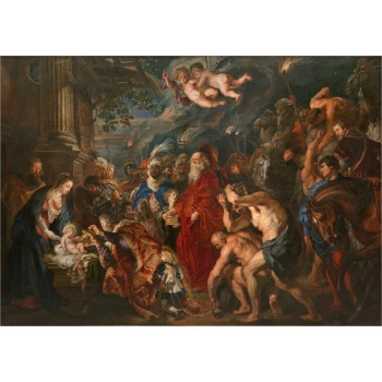 Lámina "La adoración de los Magos" (Rubens)