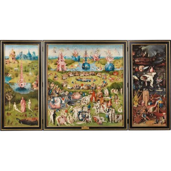 "The Garden of Earthly Delights Triptych" document bag