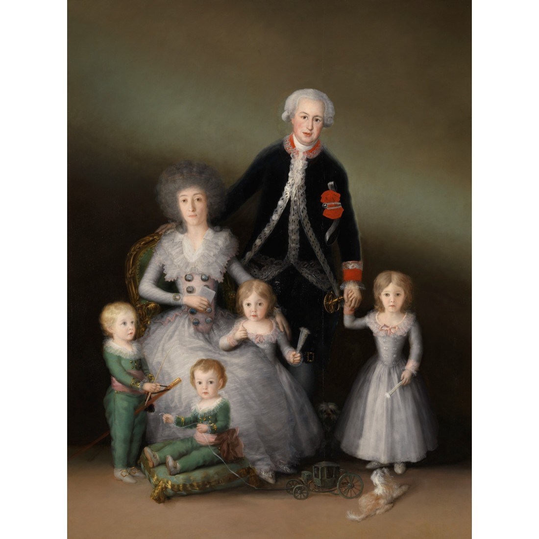 Bolsa Arte Down "Los duques de Osuna y sus hijos" - Tienda Prado