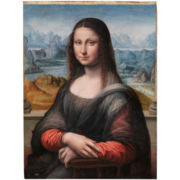 Funda de lentillas / pintalabios Mona Lisa 