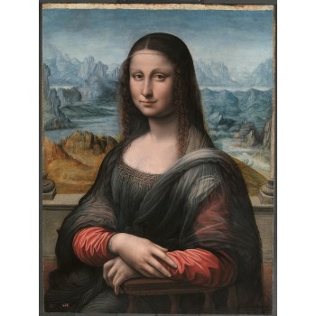Abanico Mona Lisa LEONARDO