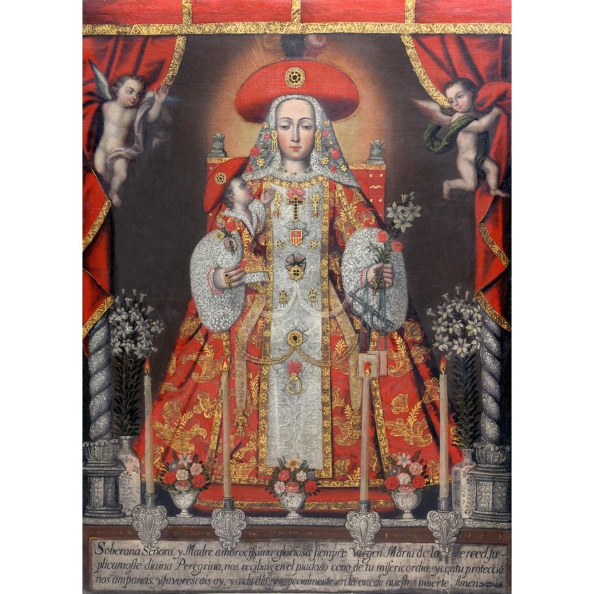 "Virgen peregrina de Quito"