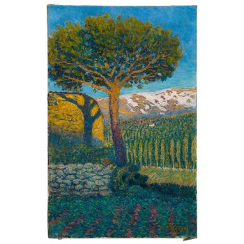 "The Pine at Béjar" Tea Towel