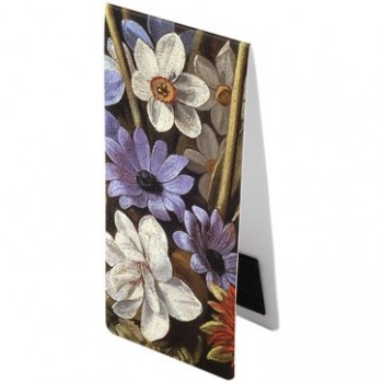"Still life with Artichokes, Flowers and Glass Vessels" Magnetic Bookmark