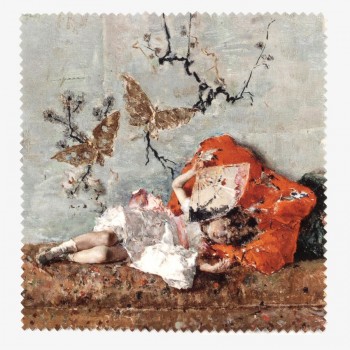 "The Painter's Children in the Japanese Room" Cleaning Cloth