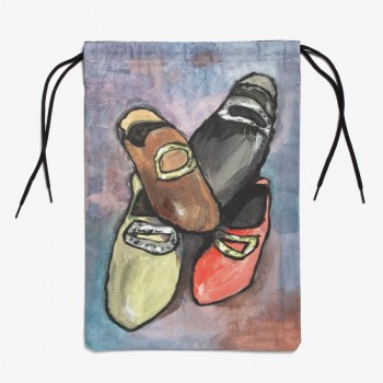 "Goya's Shoes" Art Down Bag