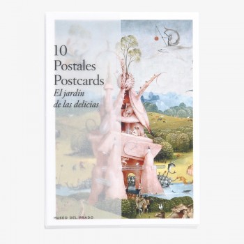 Pack de 10 postales  "El jardín de las Delicias"