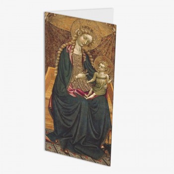 "The Altarpiece of the Virgin" Christmas Card