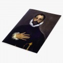 "The Nobleman with his Hand on his Chest" Notebook