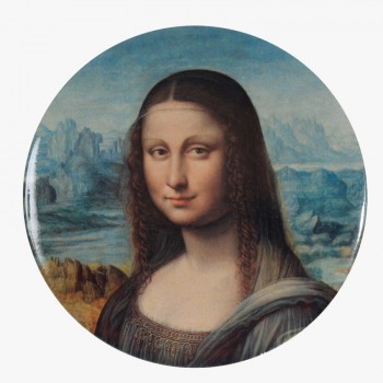 "The Mona Lisa" Pocket Mirror