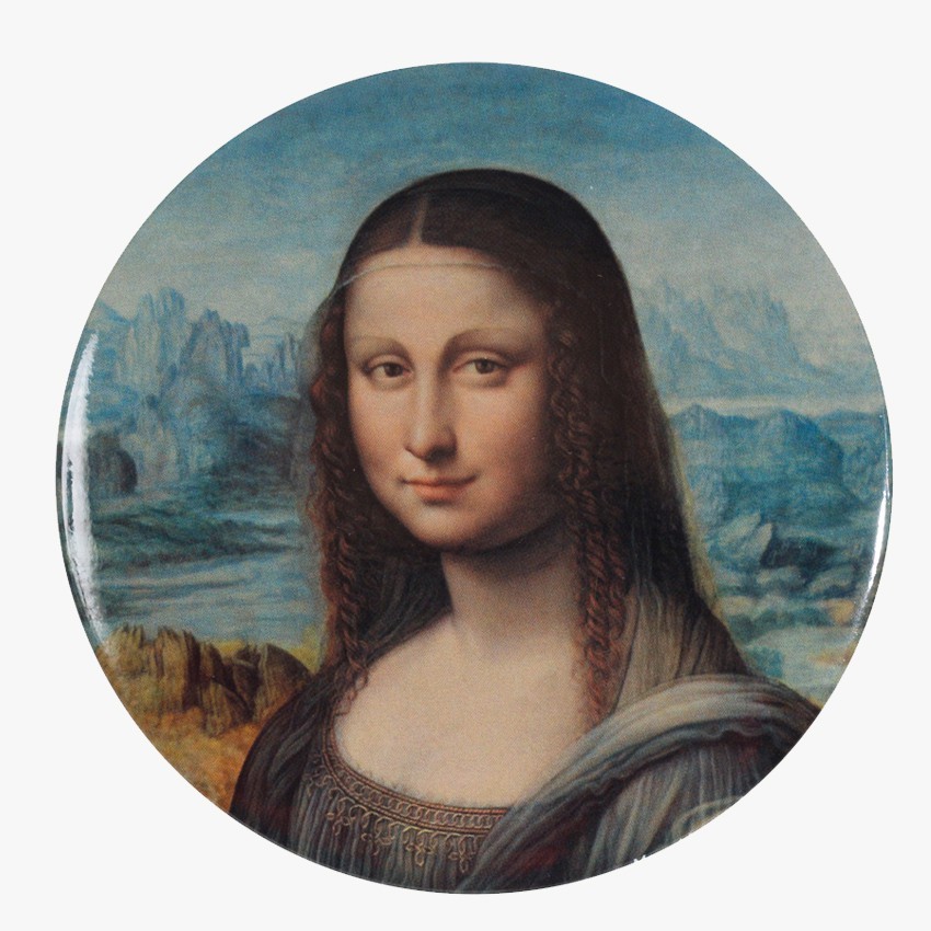 Espejo "La Gioconda o Mona Lisa"