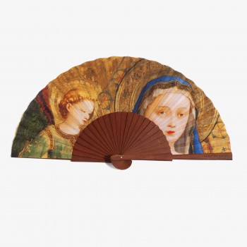 Abanico "La Virgen de la granada"