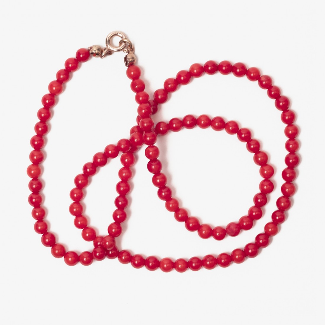 Collar "Siglo XIX" - Coral - Tienda Prado