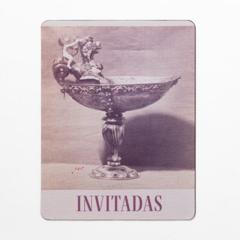 "Boat-shaped agate cup with Cupid on a dragon" Mousepad 